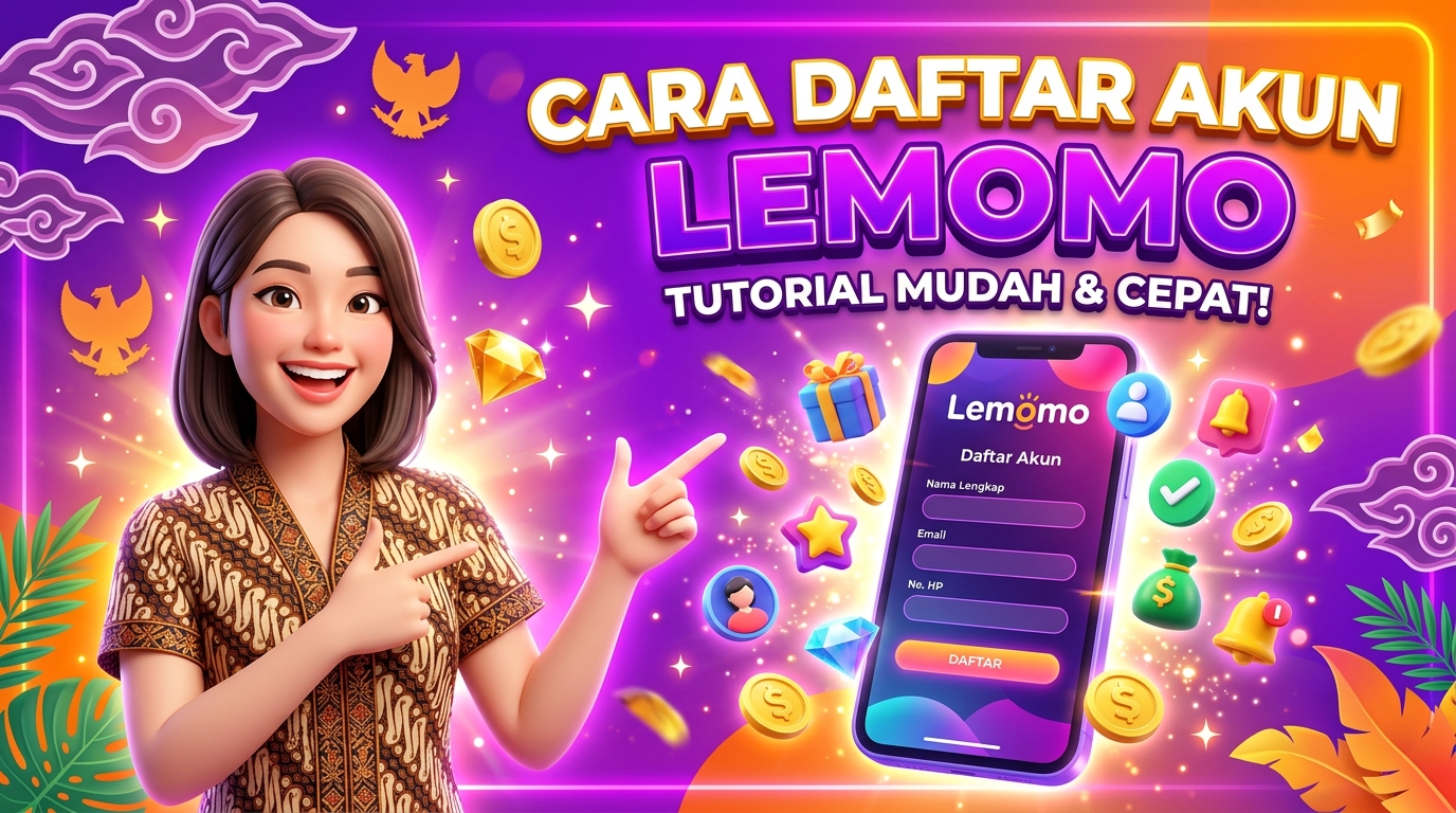 Video 1: Cara Daftar Akun Lemomo